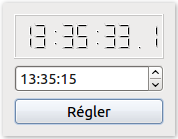Horloge digitale